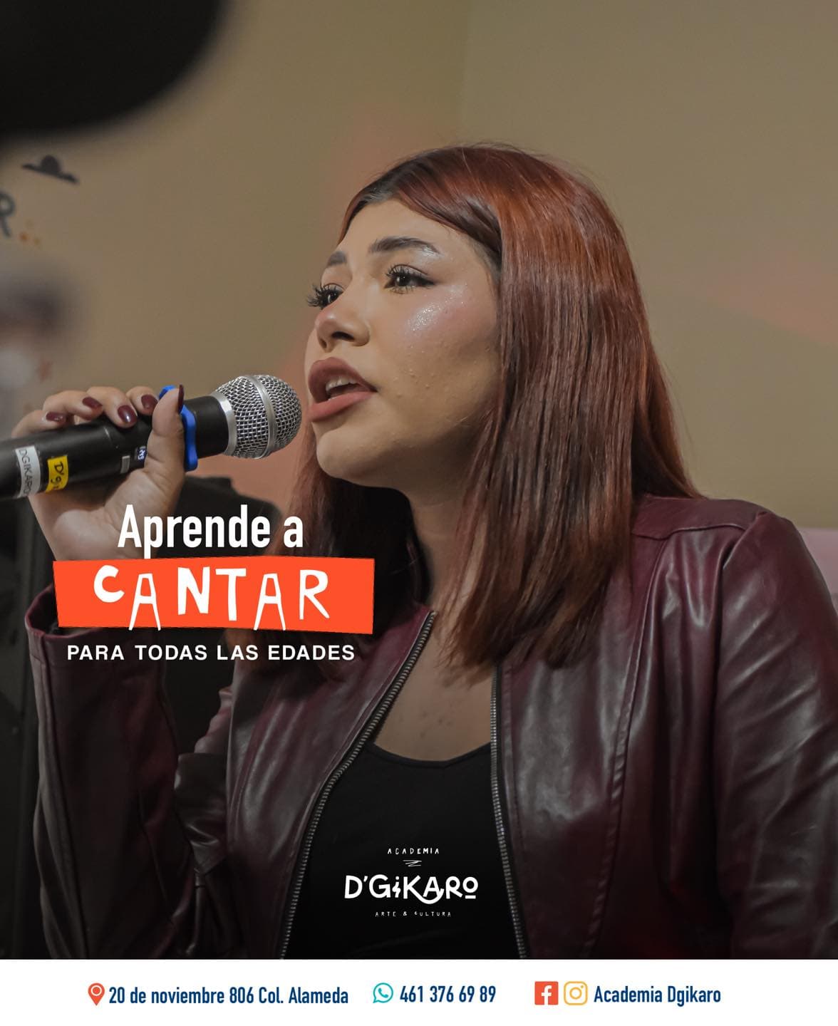 Clases de Canto en Celaya - D'Gikaro